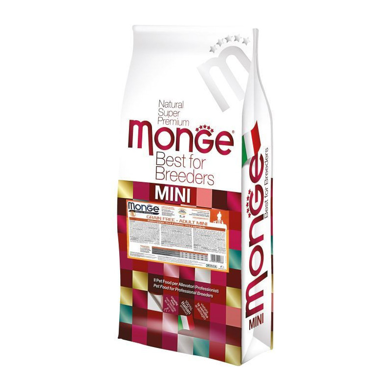 Monge Dog  Bwild Grain Free Mini качка 15кг